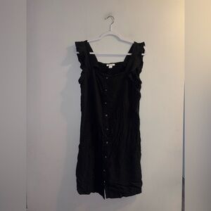 Ripzone | Black Button Down Dress